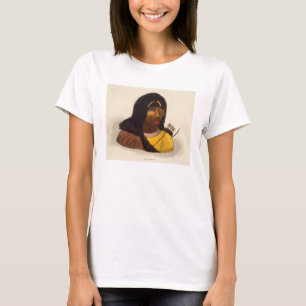 Camiseta Retrato de un indio de piedra, de la 'narrativa de