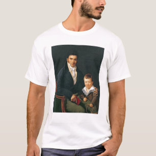 Camiseta Retrato de un miembro de la familia del perro de