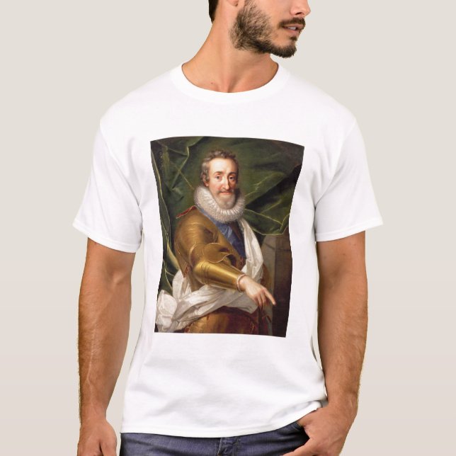 Camiseta Retrato de un noble en armadura (Anverso)