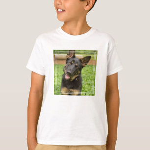 Camiseta Retrato de un pastor alemán