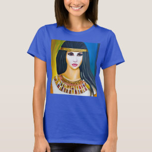 Camiseta Retrato de un té de princesa egipcia