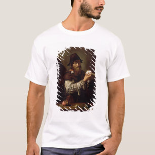 Camiseta Retrato de un viejo hombre con una cebolla (aceite