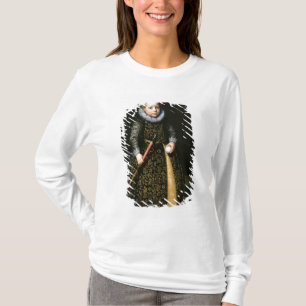 Camiseta Retrato de un viejo muchacho de cuatro años con e
