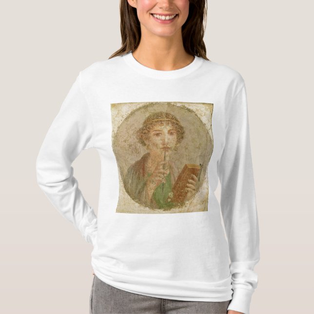 Camiseta Retrato de una chica joven (Anverso)