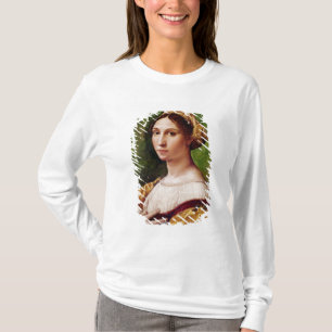 Camiseta Retrato de una chica joven