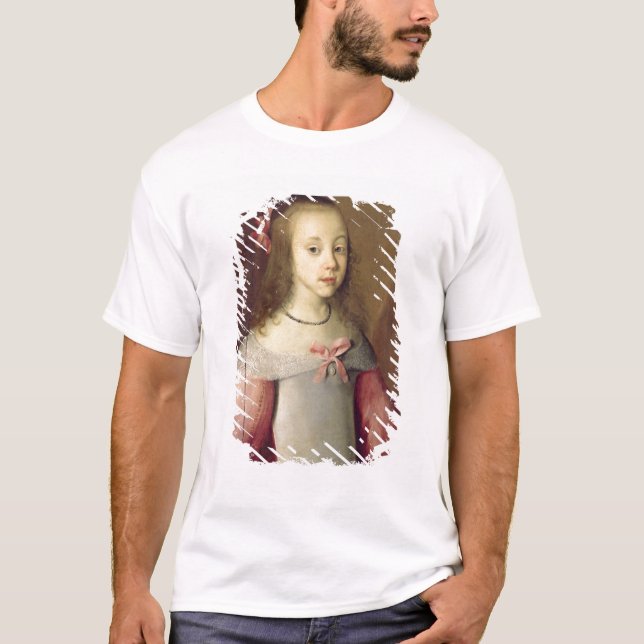 Camiseta Retrato de una chica joven, 1651 (Anverso)