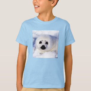 Camiseta Retrato de una cría de foca común