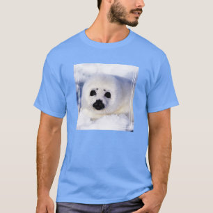Camiseta Retrato de una cría de foca común