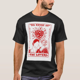 Camiseta Retrato de una dama en llamas - Tarot Card Design