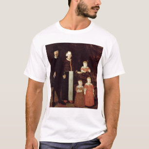 Camiseta Retrato de una familia de Hamburgo, c.1640