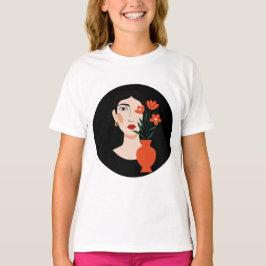 Camiseta Retrato de una mujer