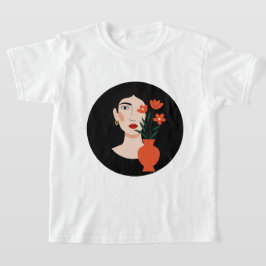 Camiseta Retrato de una mujer