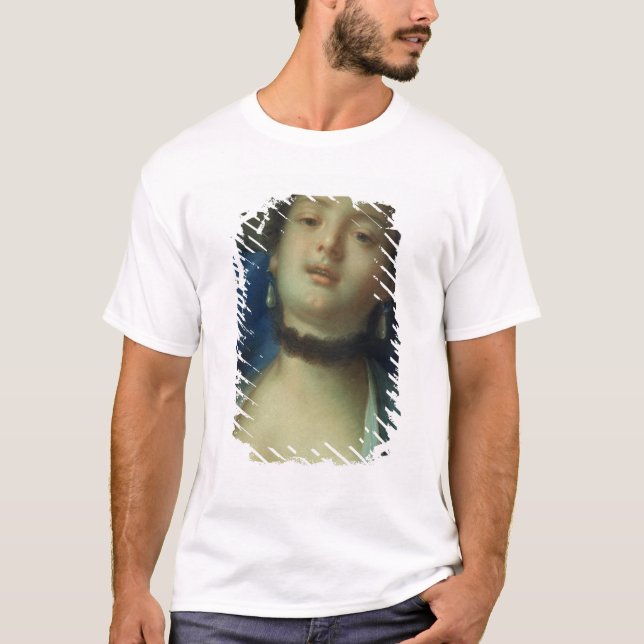 Camiseta Retrato de una mujer (Anverso)