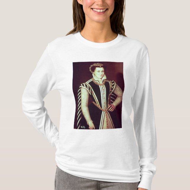 Camiseta Retrato de una mujer (Anverso)