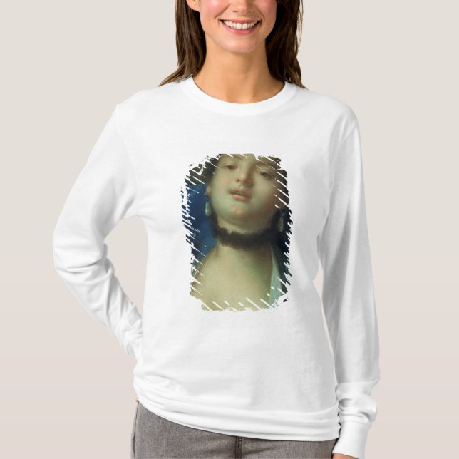 Camiseta Retrato de una mujer (Anverso)