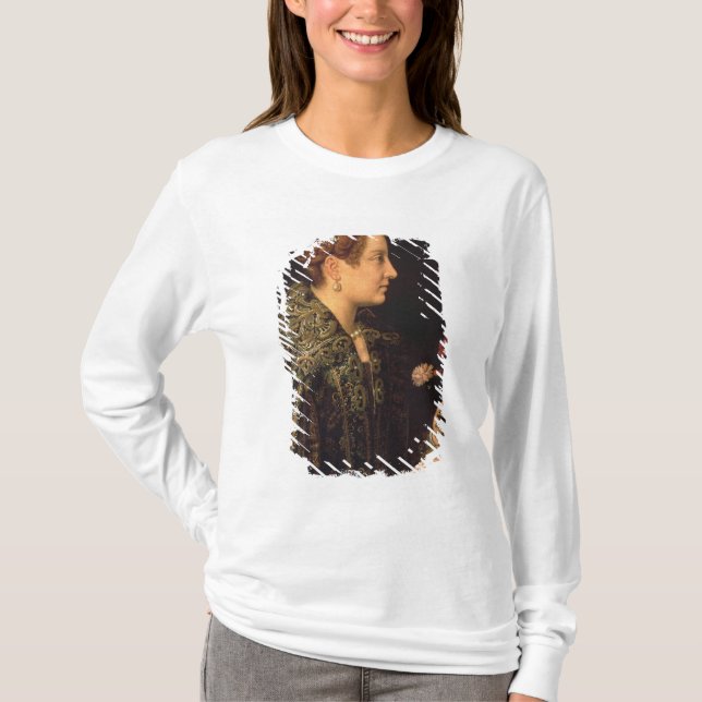 Camiseta Retrato de una mujer (Anverso)