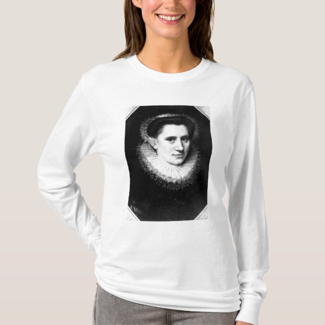 Camiseta Retrato de una mujer (Anverso)
