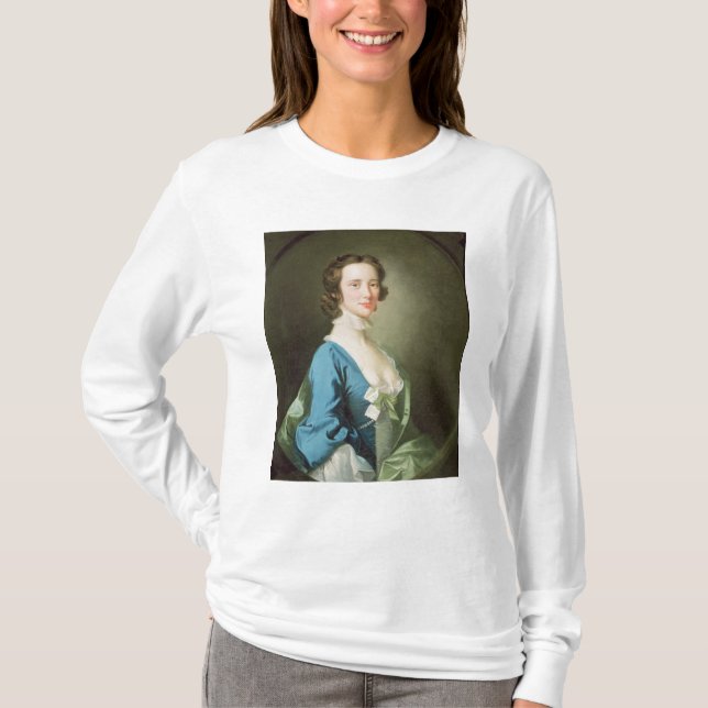 Camiseta Retrato de una mujer (Anverso)