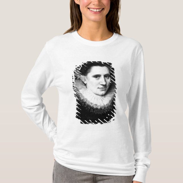 Camiseta Retrato de una mujer (Anverso)