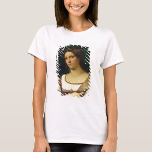Camiseta Retrato de una mujer, 1512 (aceite en lona)
