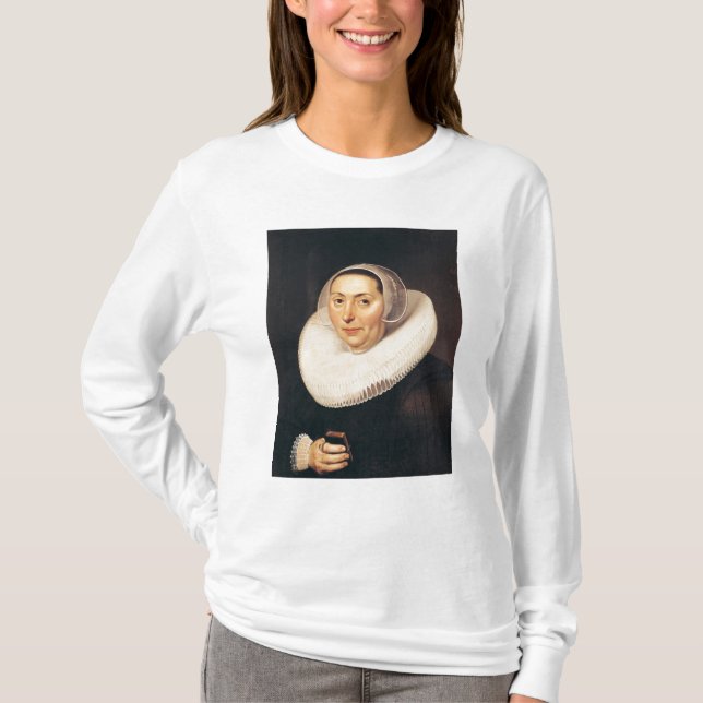 Camiseta Retrato de una mujer, 1665 (Anverso)