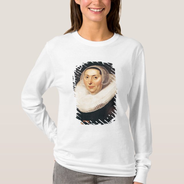 Camiseta Retrato de una mujer, 1665 (Anverso)