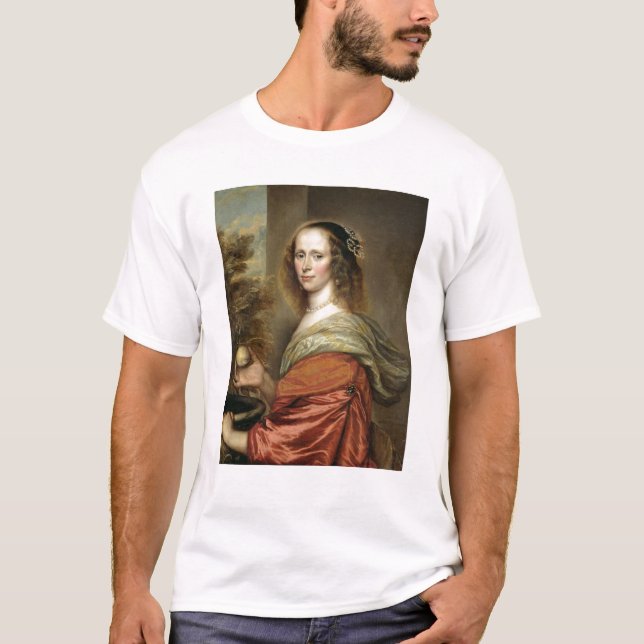 Camiseta Retrato de una mujer 2 (Anverso)