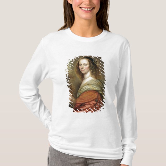 Camiseta Retrato de una mujer 2 (Anverso)