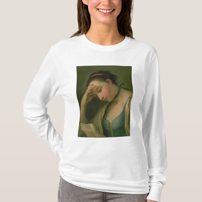 Camiseta Retrato de una mujer 2 (Anverso)