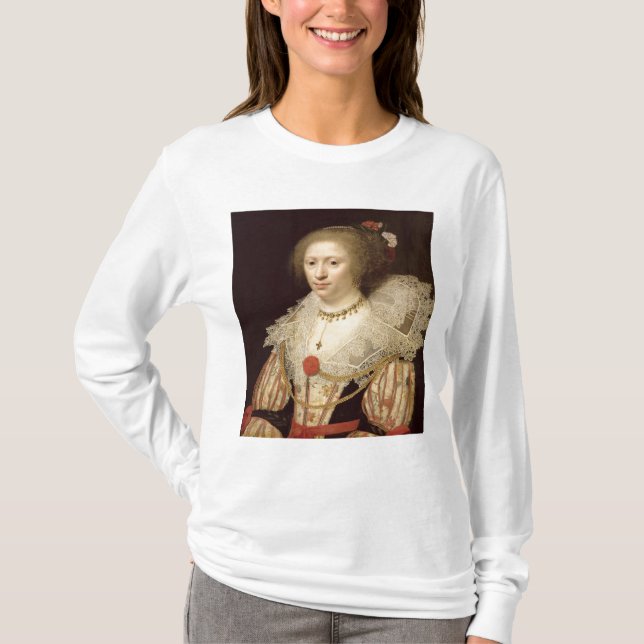 Camiseta Retrato de una mujer 2 (Anverso)