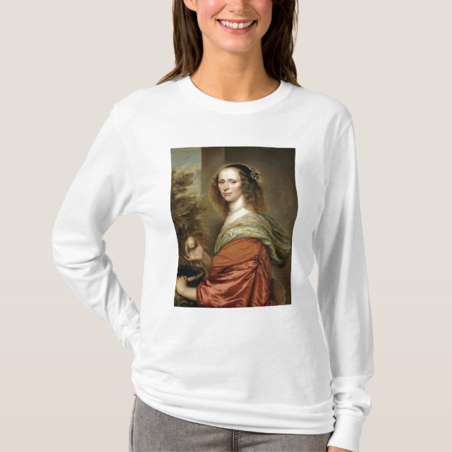 Camiseta Retrato de una mujer 2 (Anverso)