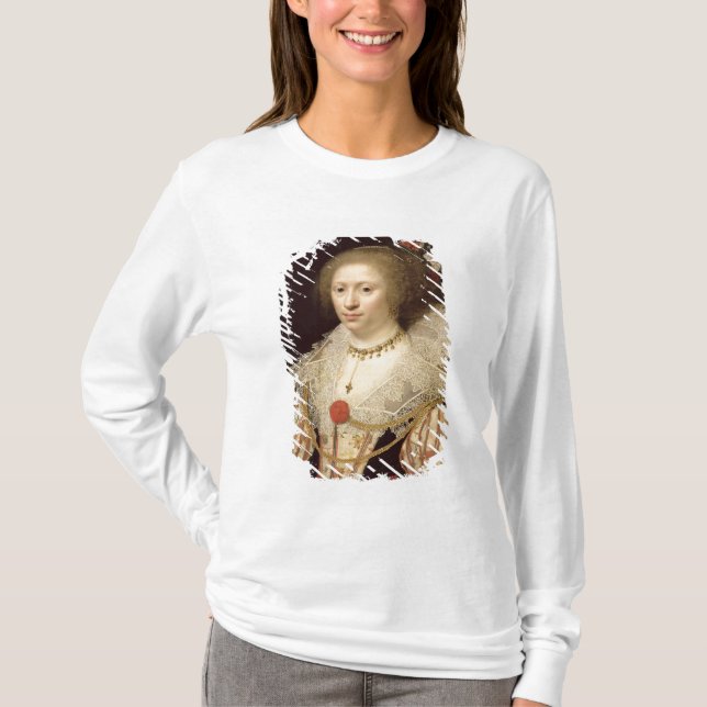 Camiseta Retrato de una mujer 2 (Anverso)