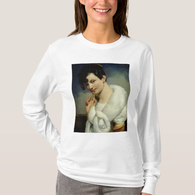 Camiseta Retrato de una mujer 3 (Anverso)