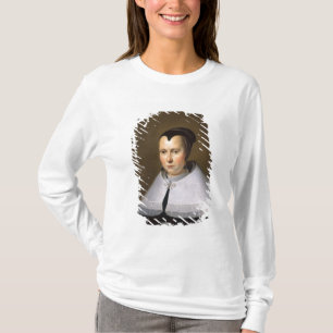 Camiseta Retrato de una mujer (aceite en el panel