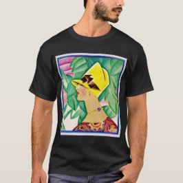 Camiseta Retrato de una mujer Art Decó