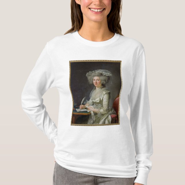 Camiseta Retrato de una mujer, c.1787 (Anverso)