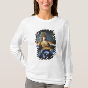Camiseta Retrato de una mujer como Minerva, 1730
