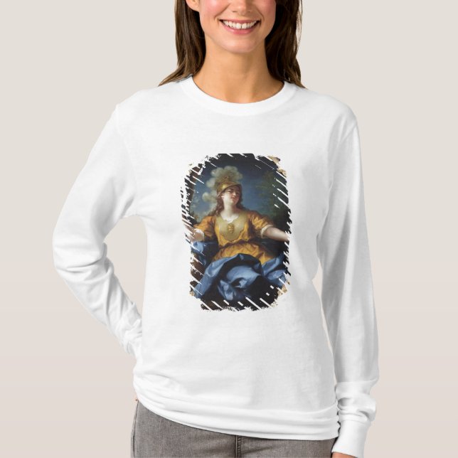Camiseta Retrato de una mujer como Minerva, 1730 (Anverso)