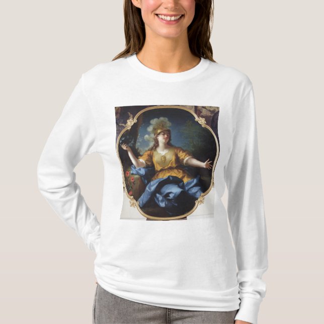 Camiseta Retrato de una mujer como Minerva, 1730 (Anverso)
