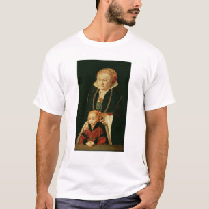 Camiseta Retrato de una mujer con su hija