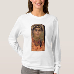 Camiseta Retrato de una mujer, de Fayum, Romano-Egipcio,