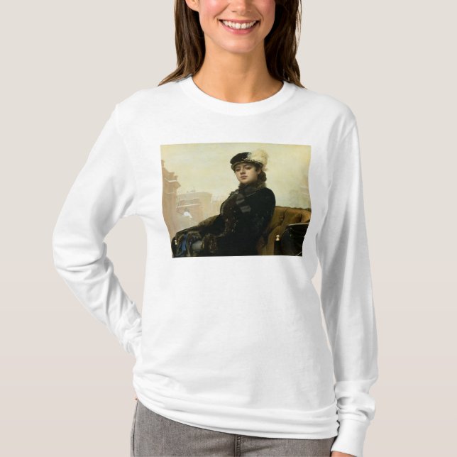 Camiseta Retrato de una mujer desconocida, 1883 (Anverso)