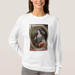 Camiseta Retrato de una mujer docta desconocida en frente