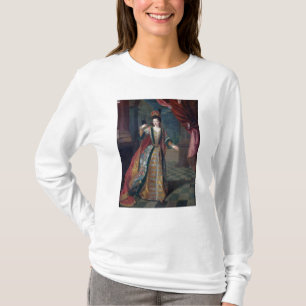 Camiseta Retrato de una mujer en un vestido de bola