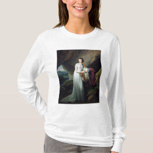 Camiseta Retrato de una mujer en una cueva