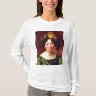 Camiseta Retrato de una mujer escocesa joven