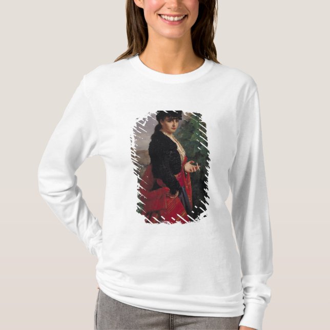 Camiseta Retrato de una mujer española (Anverso)