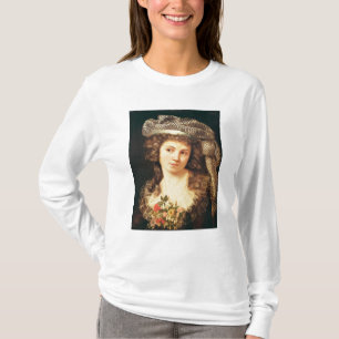 Camiseta Retrato de una mujer joven