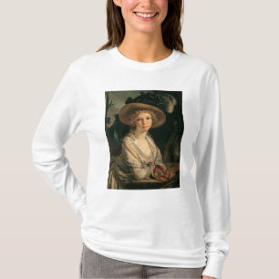 Camiseta Retrato de una mujer joven