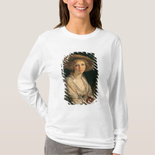 Camiseta Retrato de una mujer joven